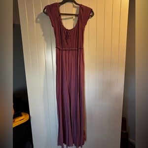 Free People Purple Maxi Dress